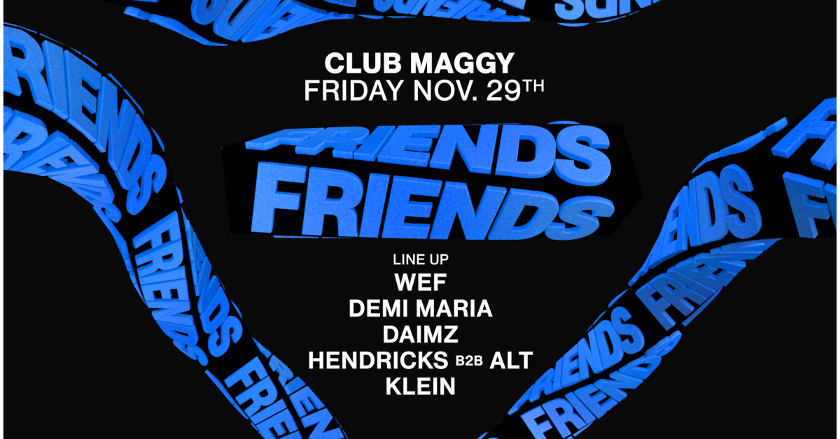 Friends - Maggy - 29 Nov - Main Banner image v1